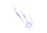 design a stunning glowing shooting star or cosmic logo